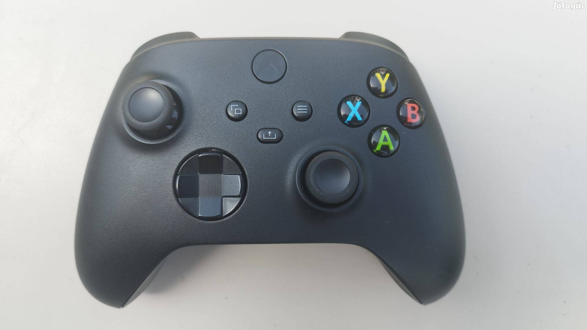 Xbox Series X eredeti fekete wireless kontroller, joystick garanciával
