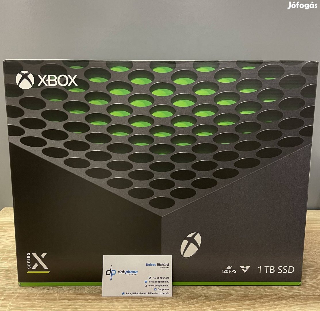 Xbox Series X konzol Garanciális