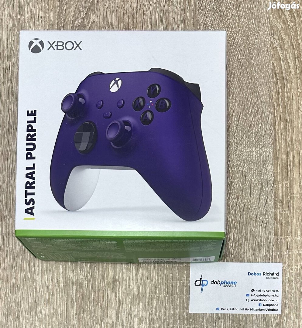 Xbox Vezeték nélküli kontroller - Astral Purple Garanciális