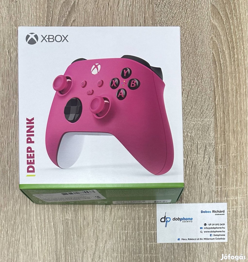 Xbox Vezeték nélküli kontroller - Deep Pink Garanciális