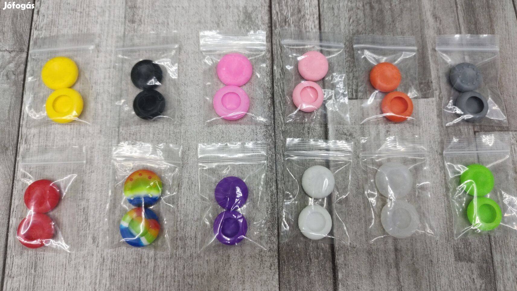 Xbox PS Nintendo 2db Analóg Védőgumi Sapka Több Színben