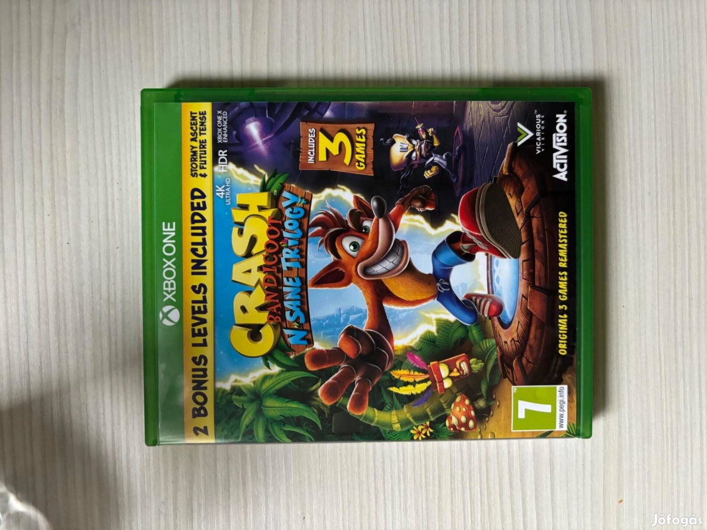 Xbox játék Crash Bandicoot Trilogy