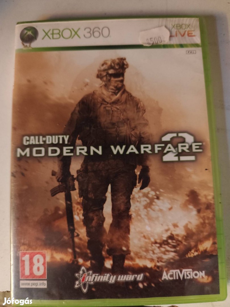 Xbox játék modern warfare új!!