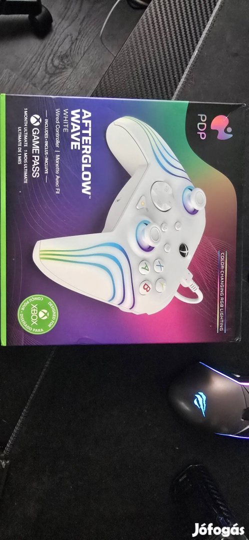 Xbox kontroller RGB vezetékes