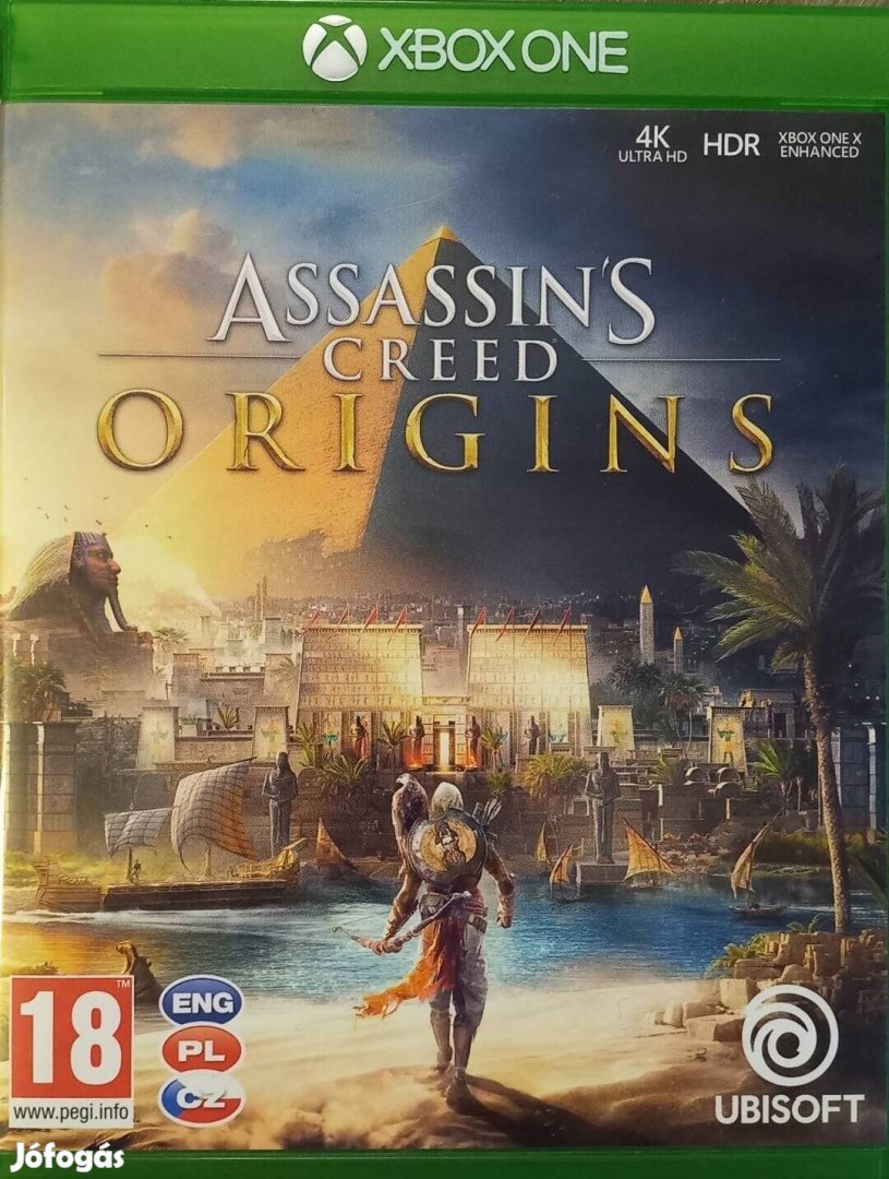 Xbox one Assassin's Creed Origins karcmentes játék 