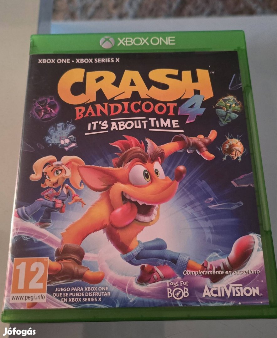 Xbox one Crash Bandicoot és Batman Arkham Knight