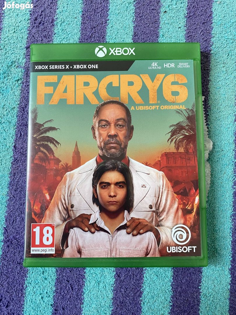 Xbox one Far Cry 6 CD  karcmentes