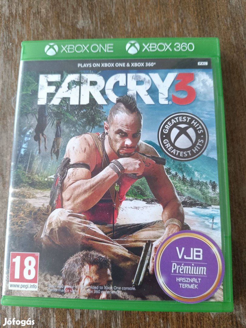 Xbox one Farcry 3 játék