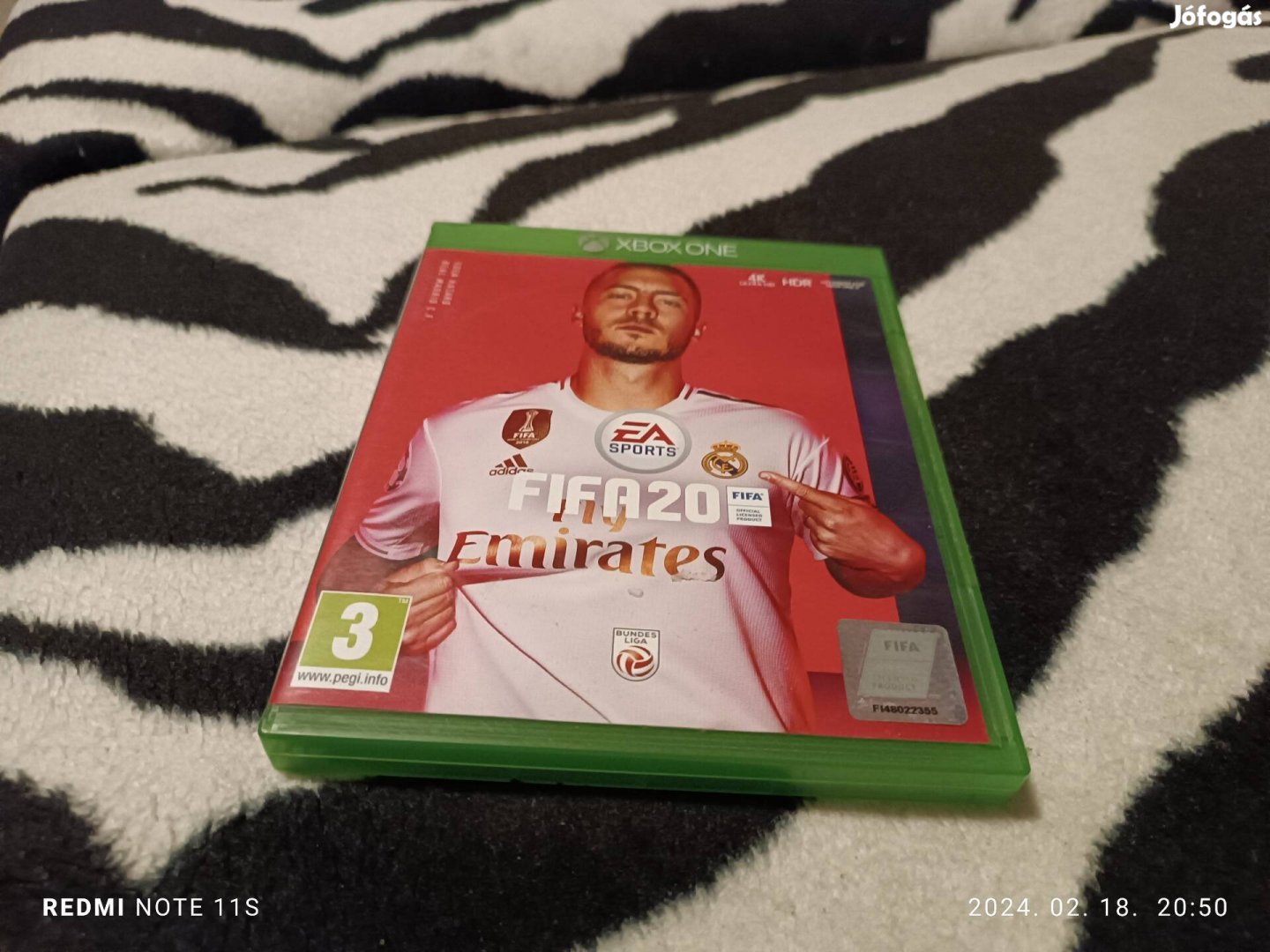 Xbox one Fifa 20 eladó