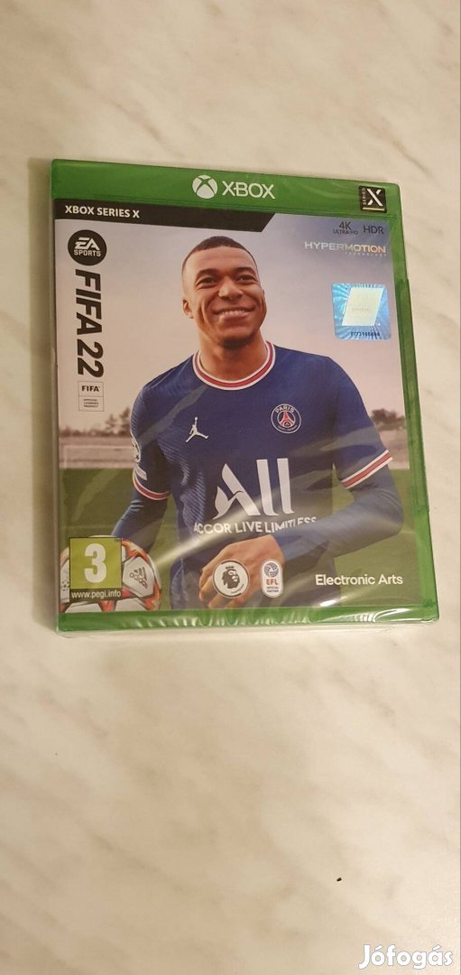 Xbox one Fifa 22, új, bontatlan 