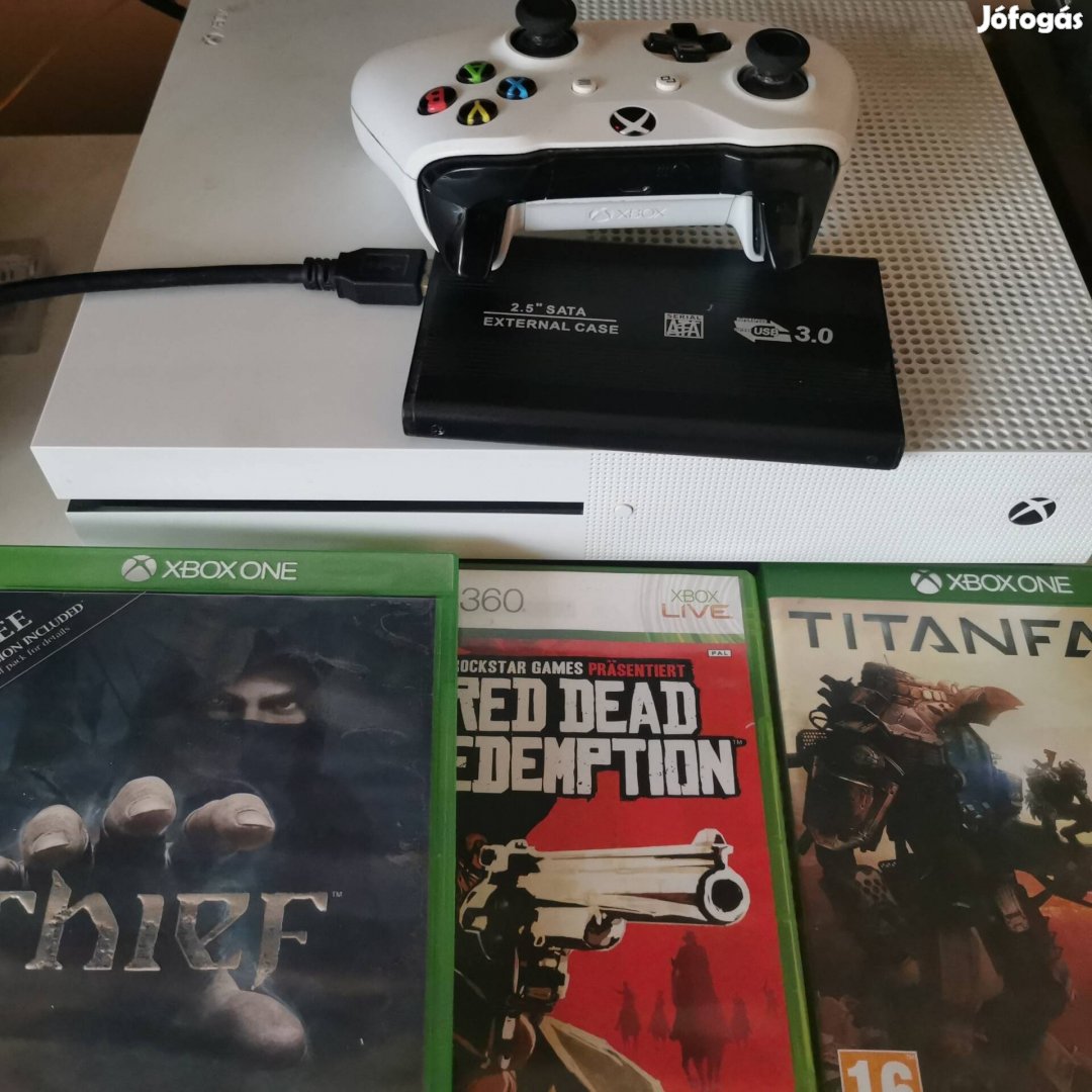 Xbox one S 1 Terra +játékok +merevlemez 