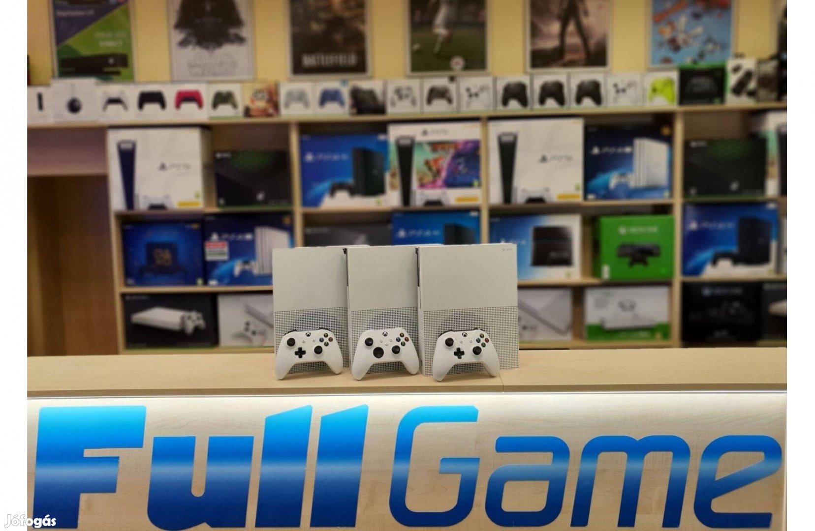 Xbox one S 500GB Garanciával videojáték üzletből akciós áron