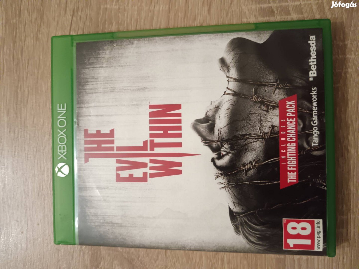 Xbox one The Evil Within játék lemez 