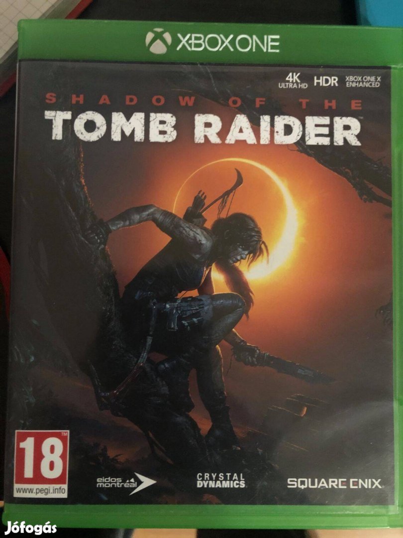 Xbox one Tomb Raider shadow of the tomb lemez