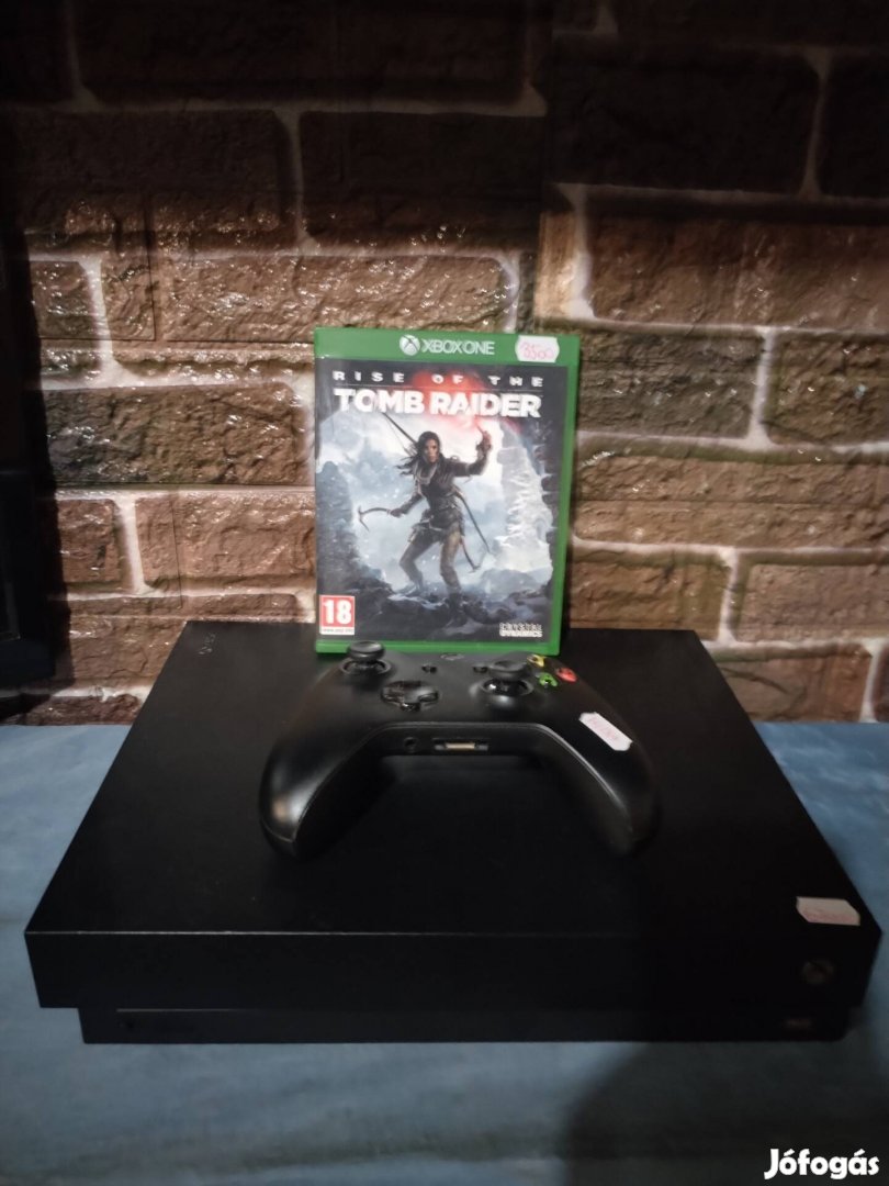 Xbox one X 1TB egy hibás kar+játék 