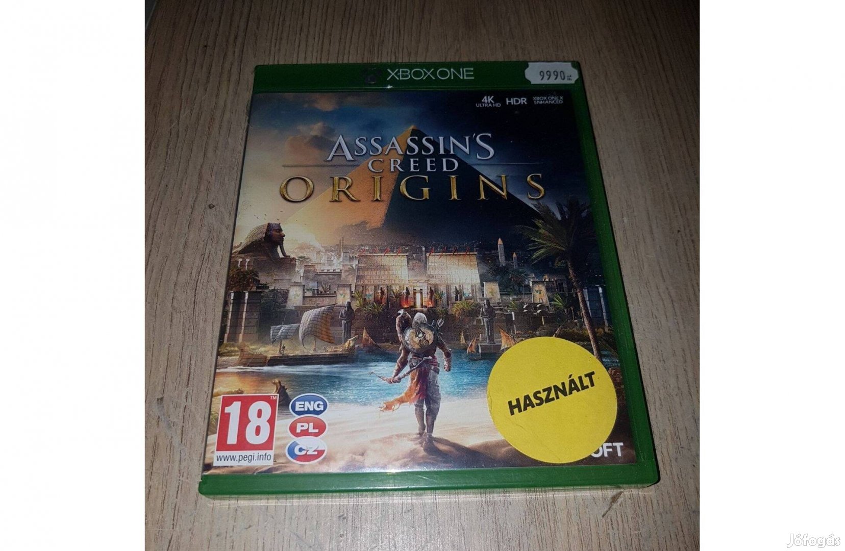 Xbox one assassin's creed origins játék eladó