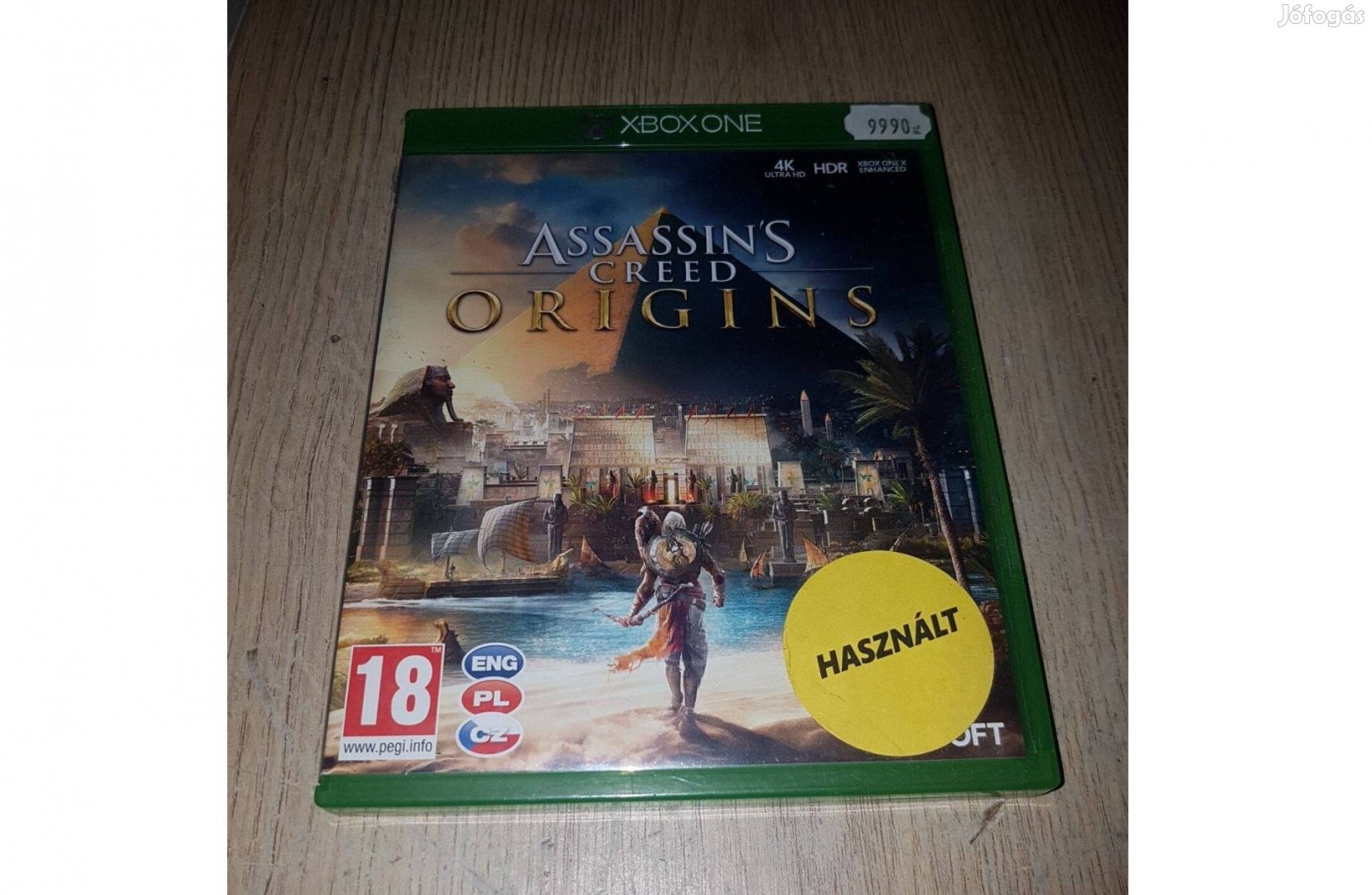 Xbox one assassin's creed origins játék eladó