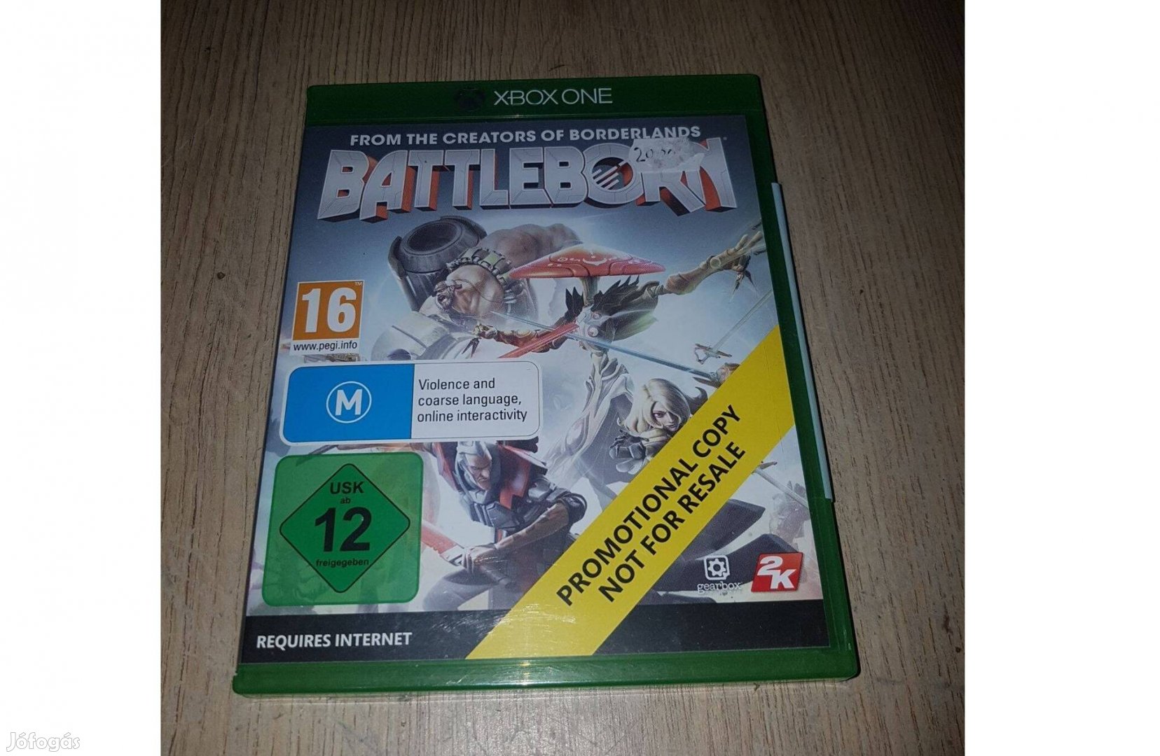 Xbox one battleborn eladó