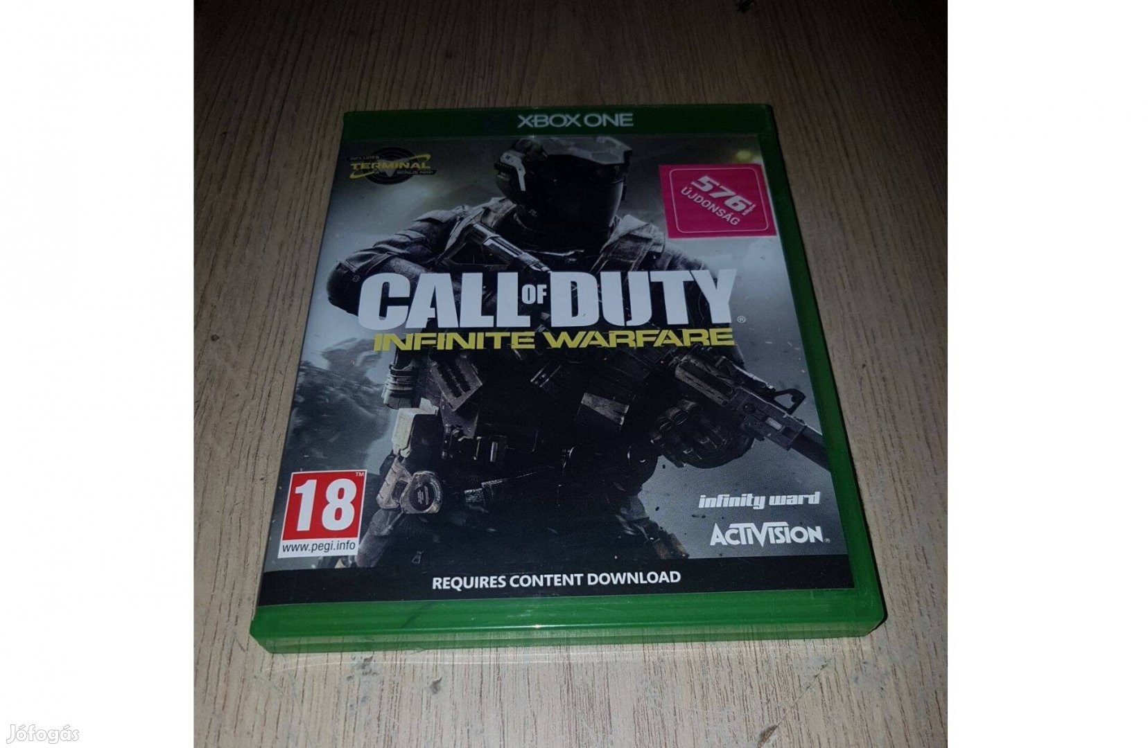 Xbox one call of duty infinite warfare játék eladó