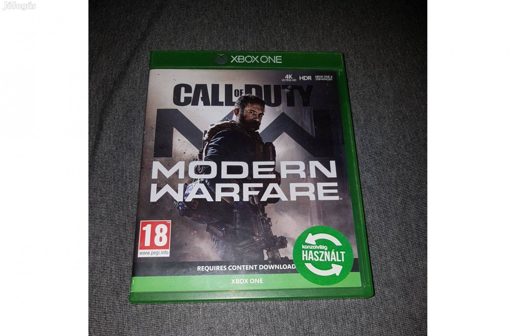 Xbox one call of duty modern warfare játék eladó