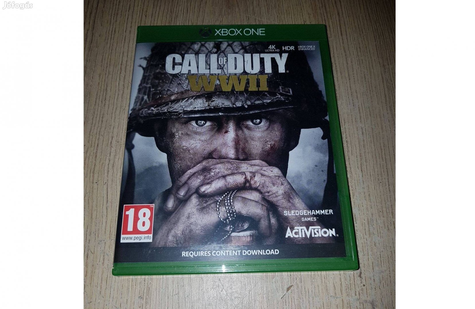 Xbox one call of duty wwii eladó