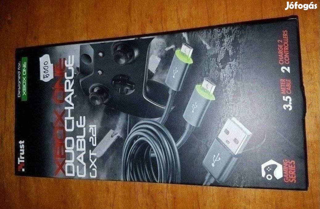 Xbox one dou charge cable gxt 221 eladó
