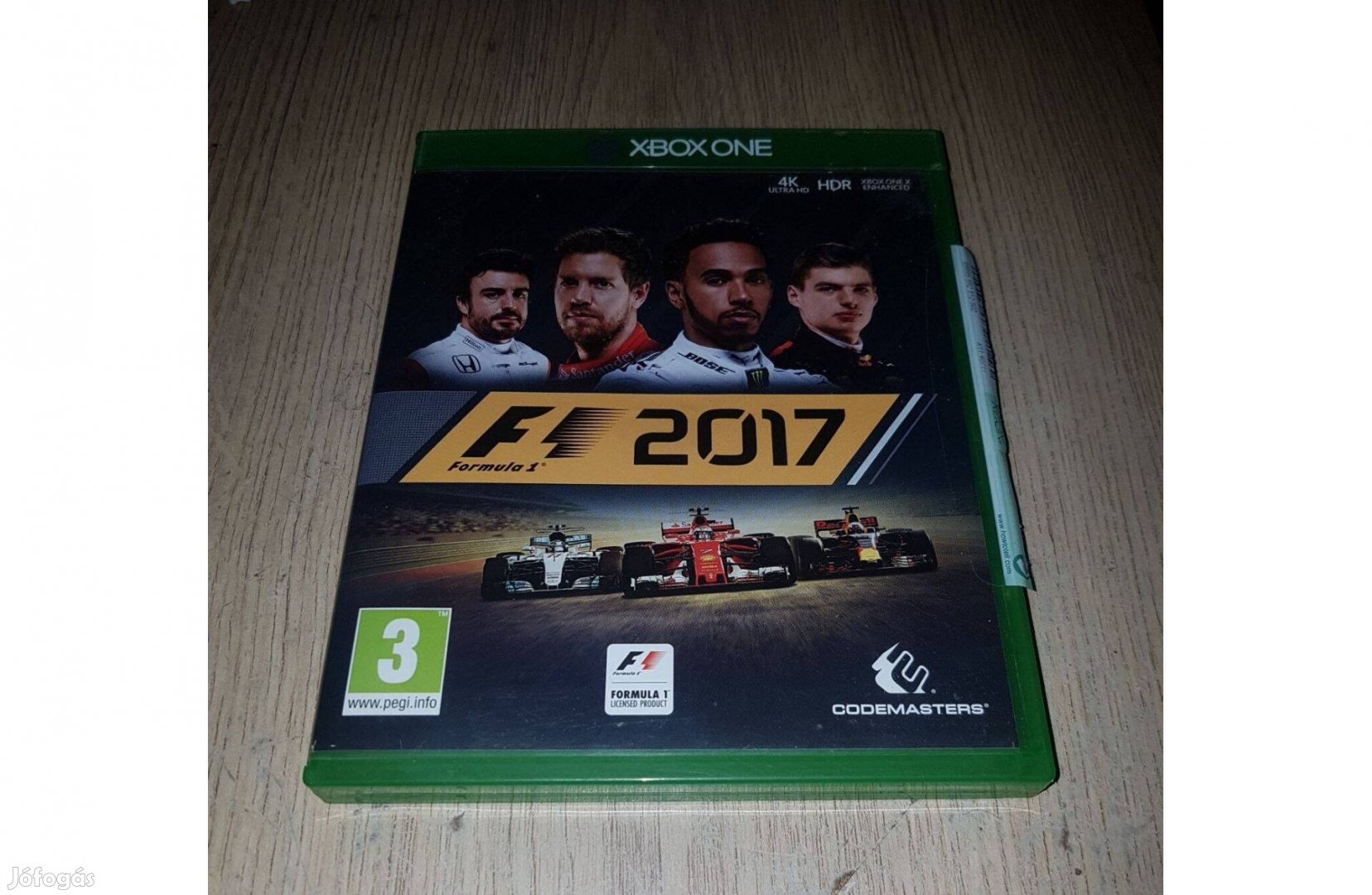 Xbox one f1 2017 eladó