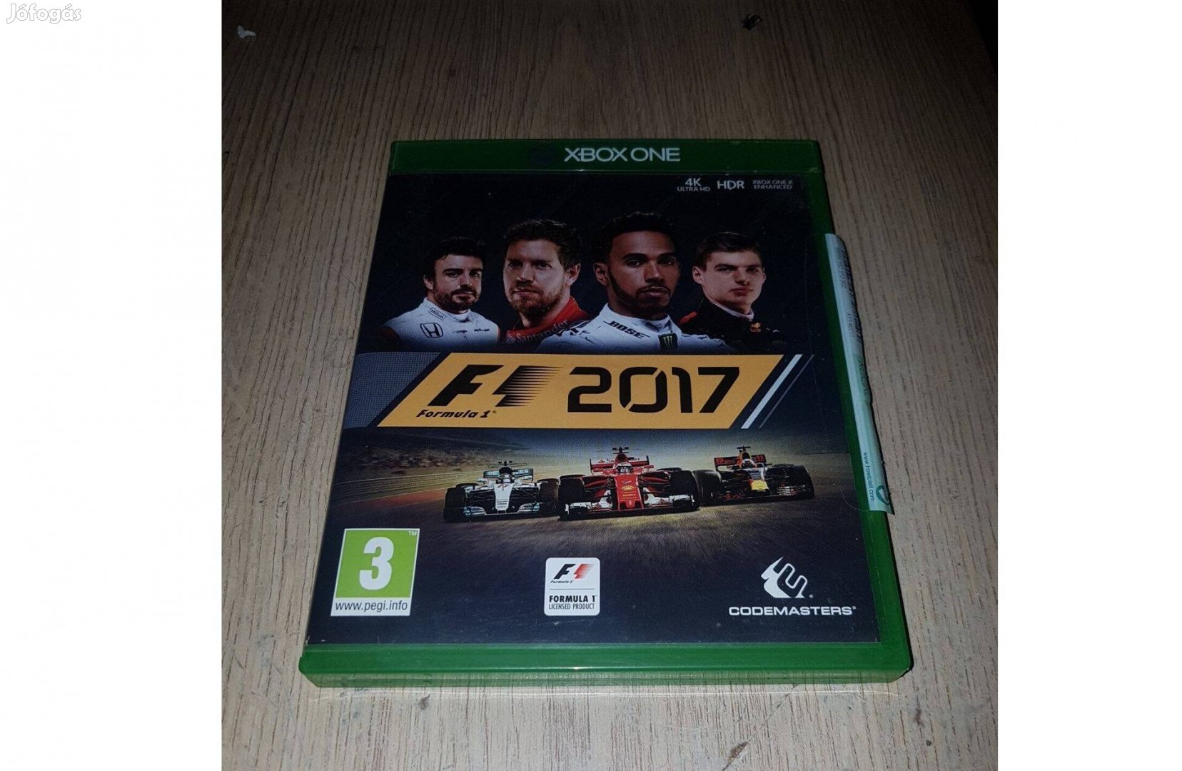 Xbox one f1 2017 eladó