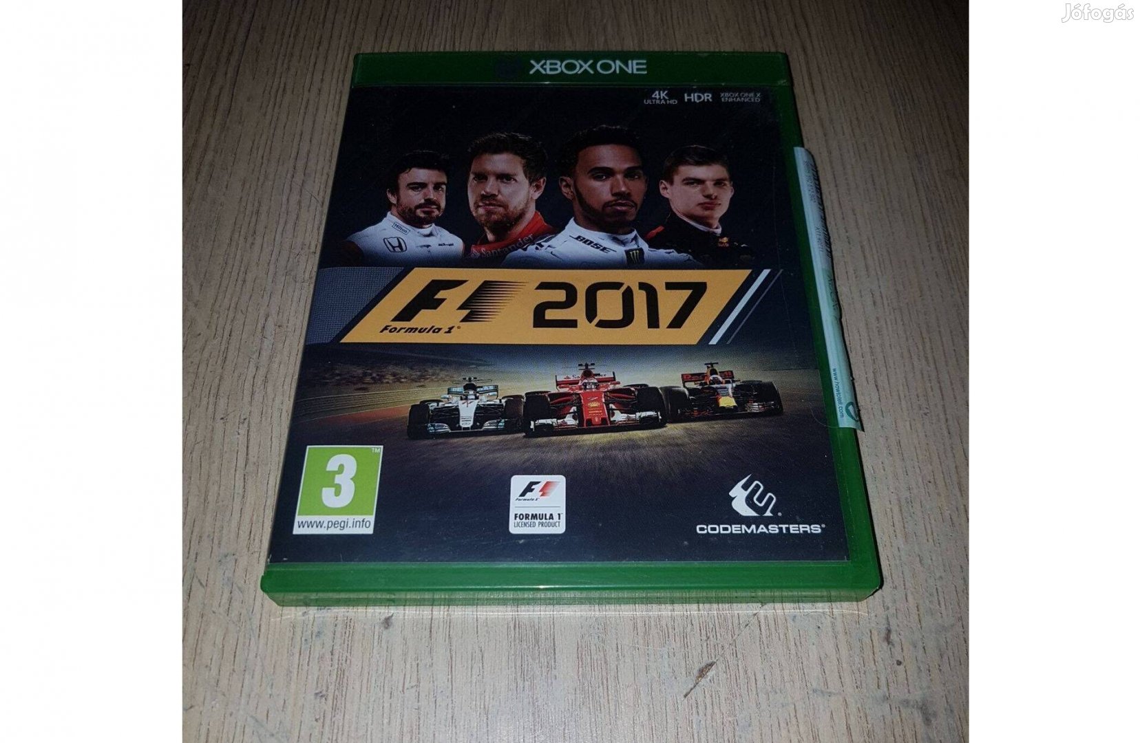 Xbox one f1 2017 játék eladó