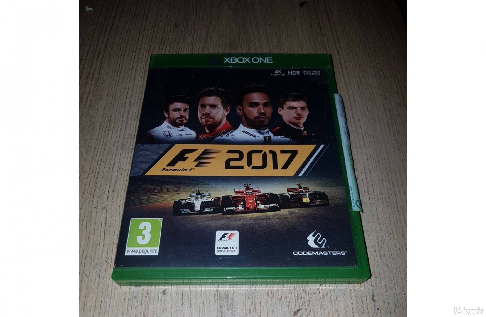 Xbox one f1 2017 játék eladó