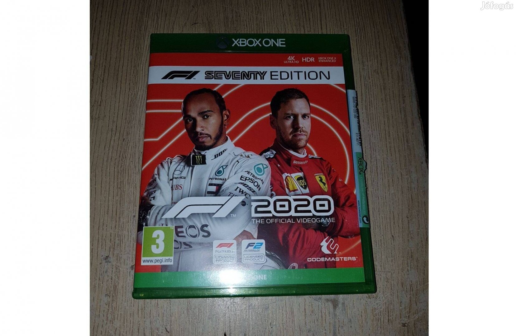 Xbox one f1 2020 seventy edition eladó