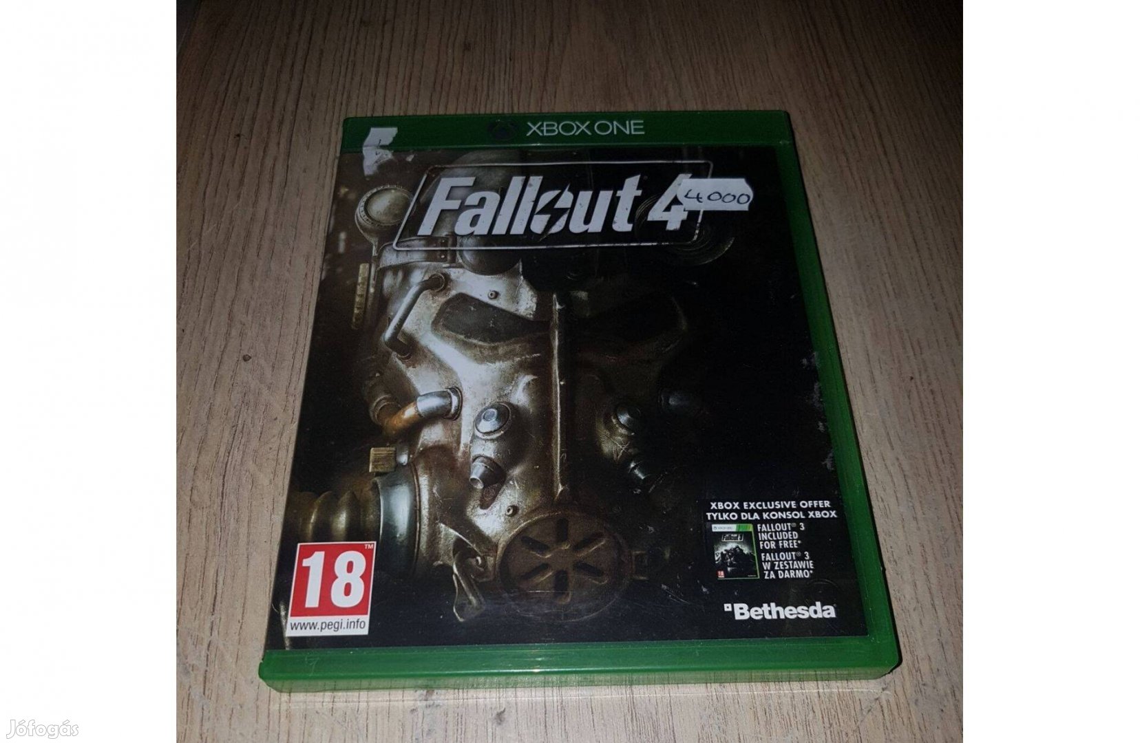 Xbox one fallout 4 játék eladó