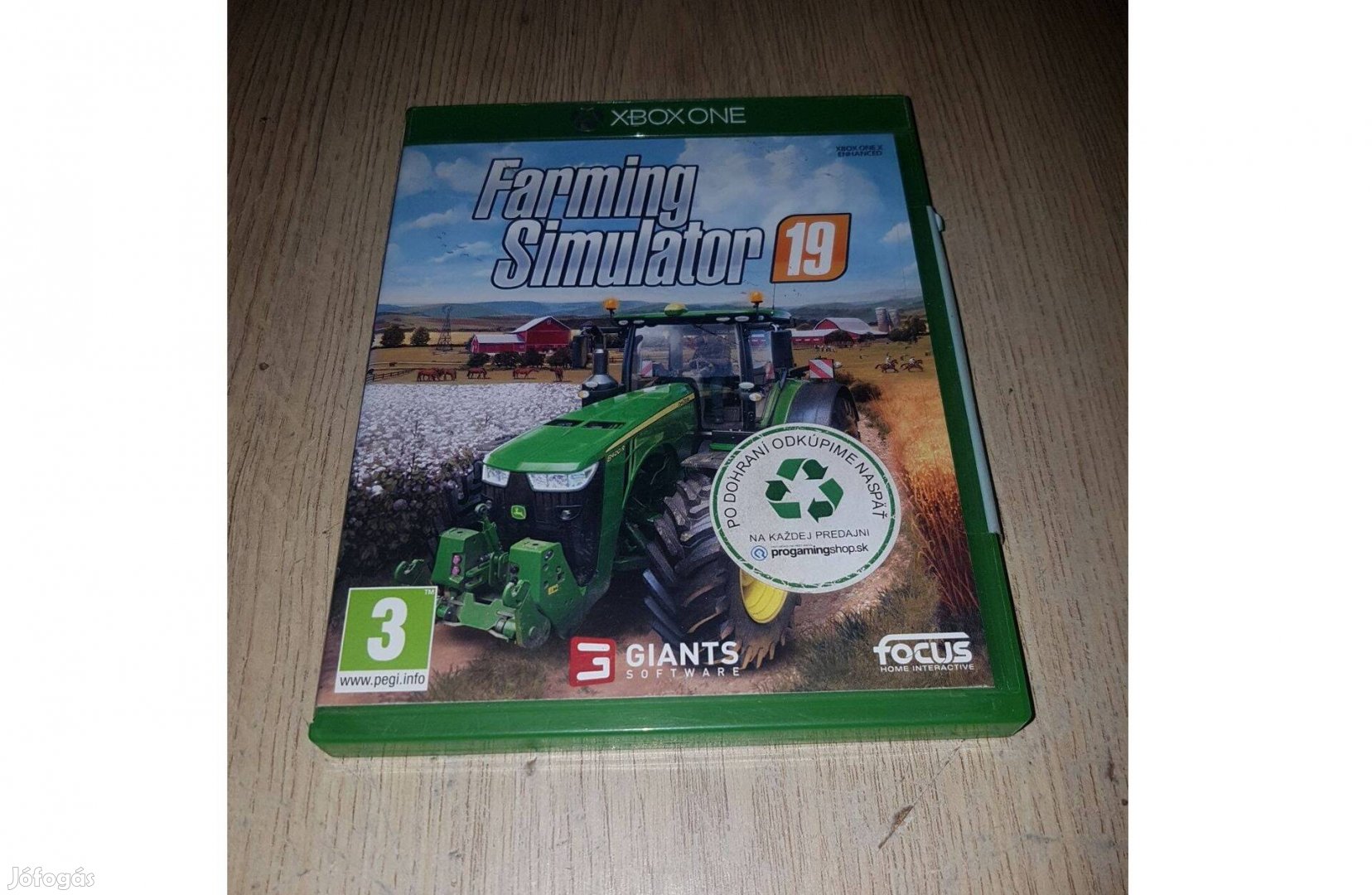 Xbox one farming simulator 19 játék eladó