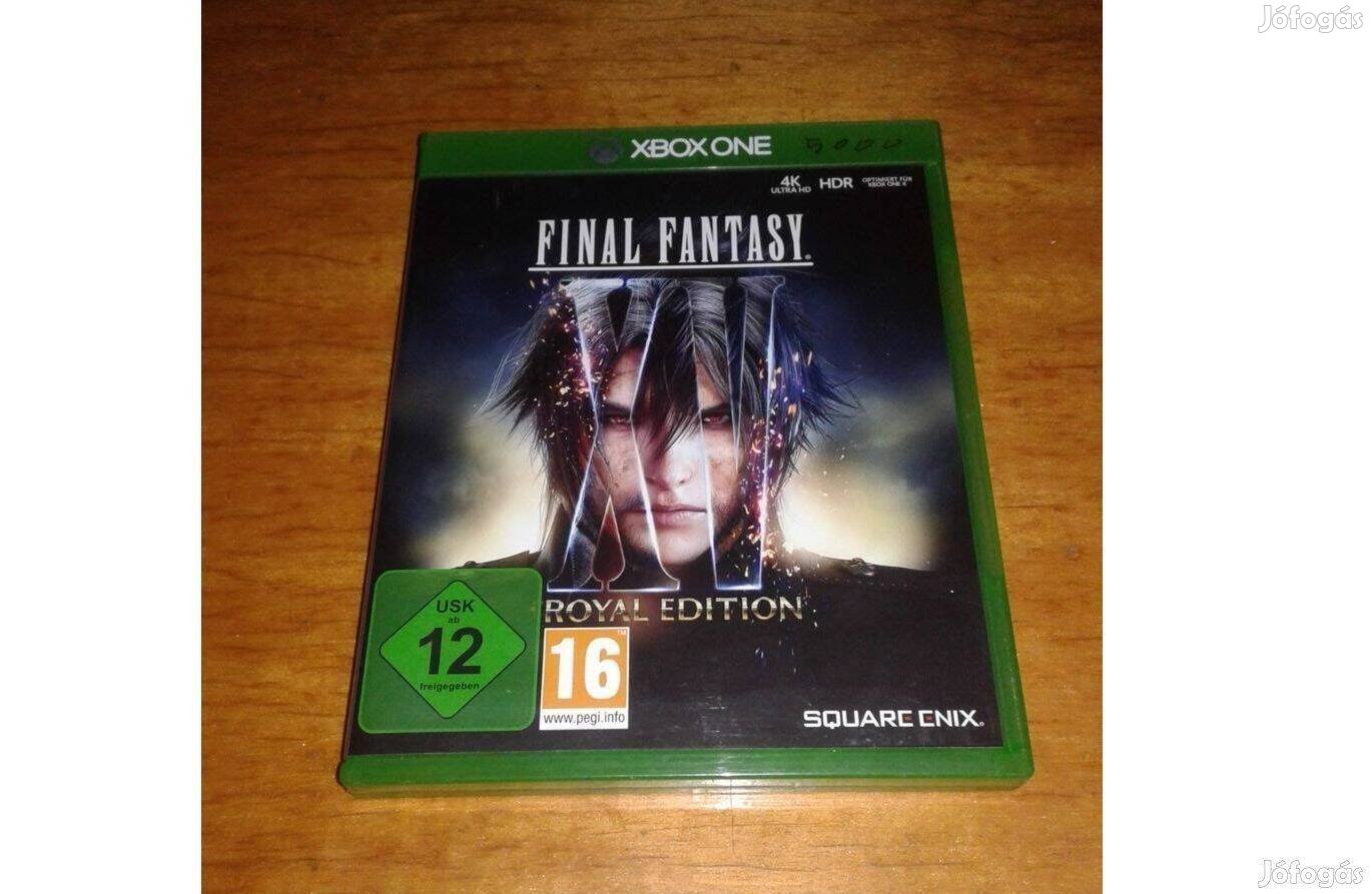Xbox one final fantasy xv edition royale eladó