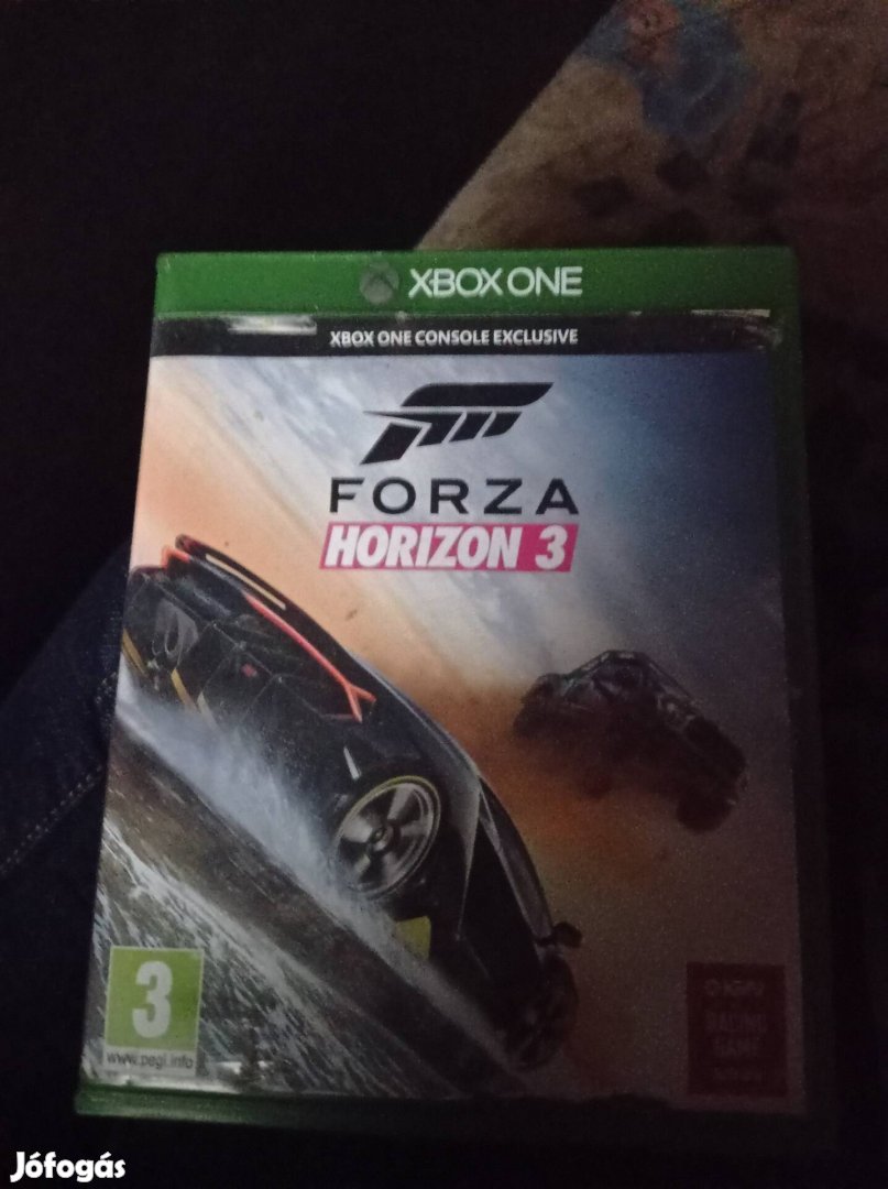 Xbox one forza 3 játek. Jó állapotú.