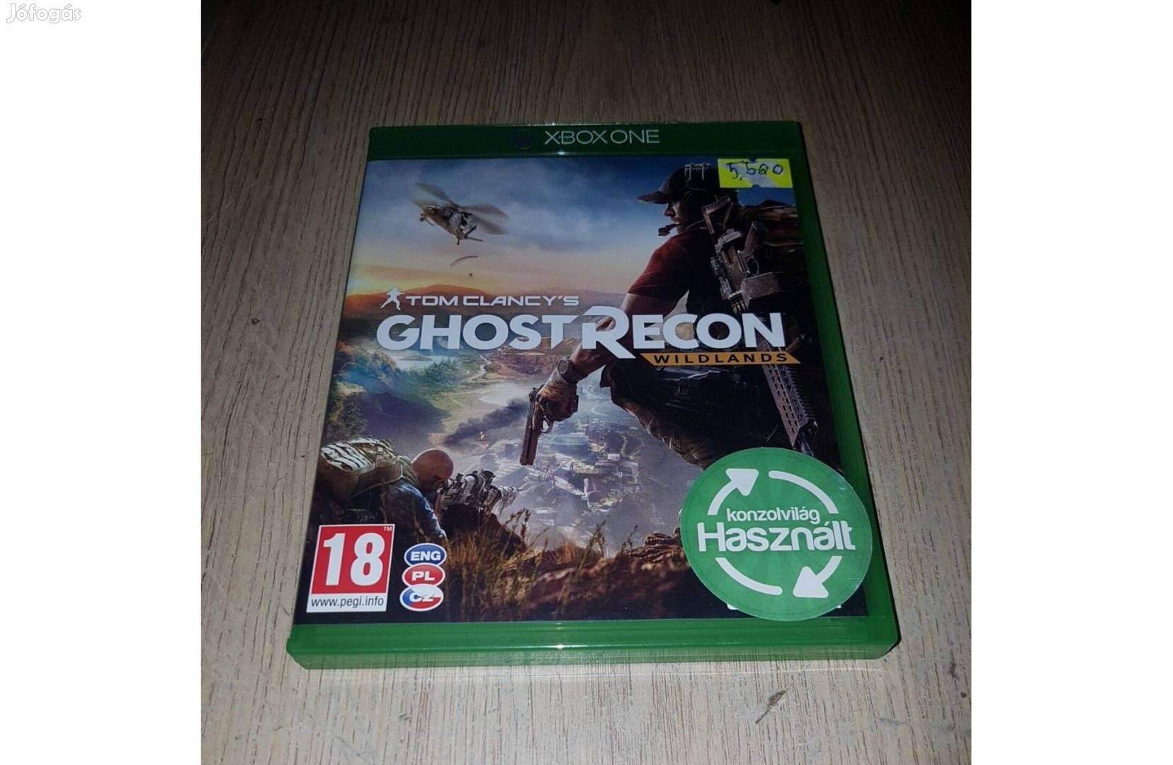 Xbox one ghost recon wildlands eladó