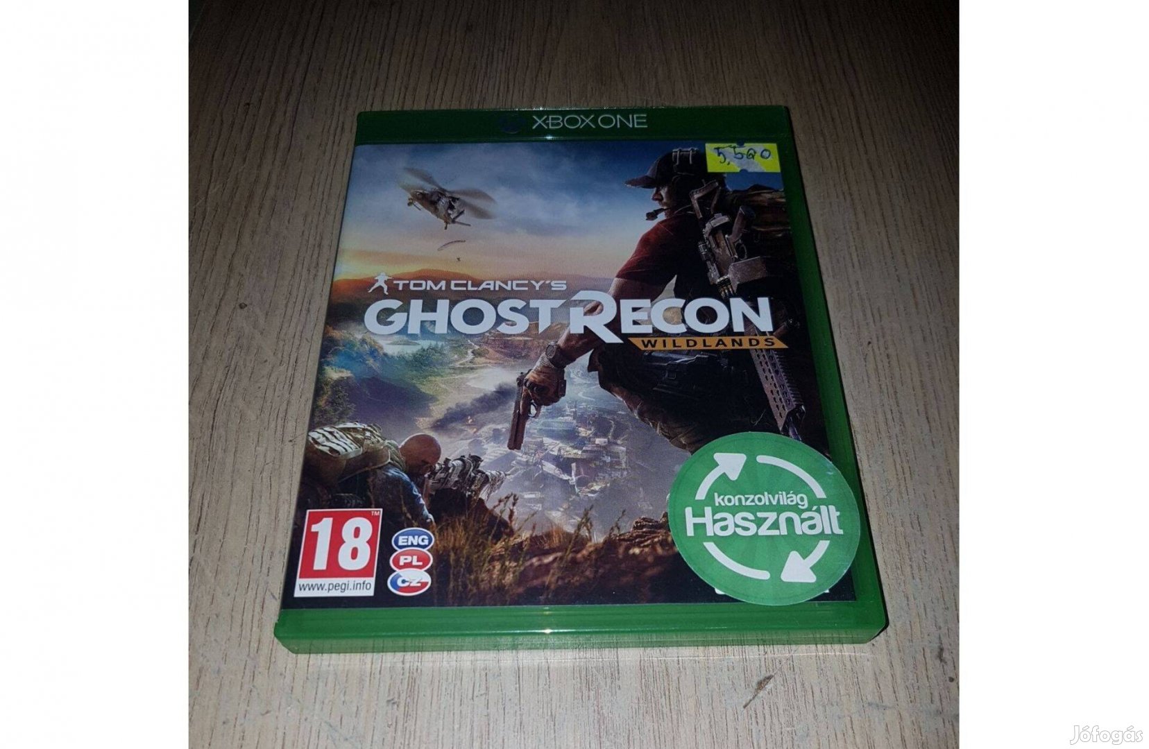 Xbox one ghost recon wildlands eladó