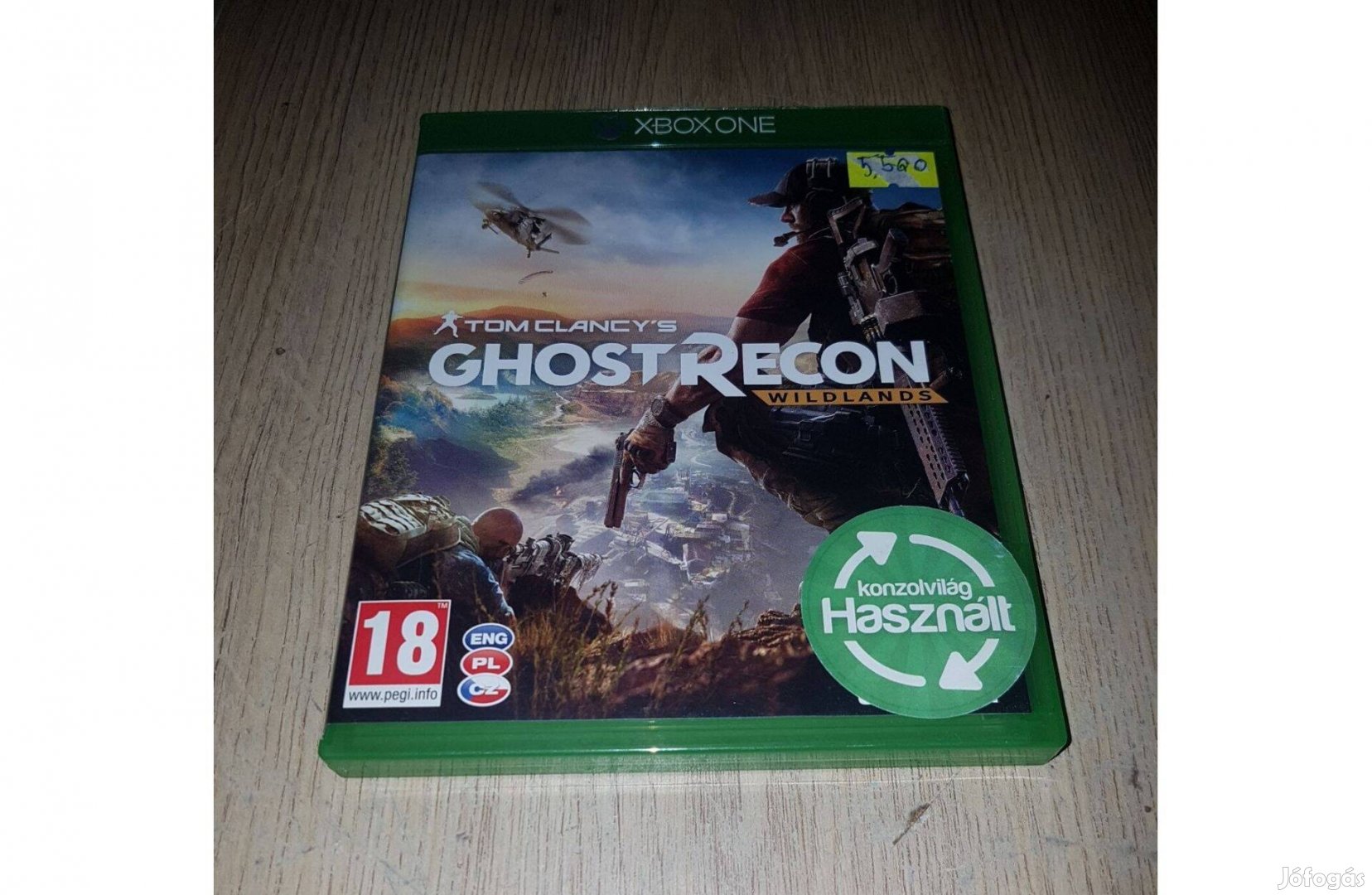 Xbox one ghost recon wildlands játék eladó