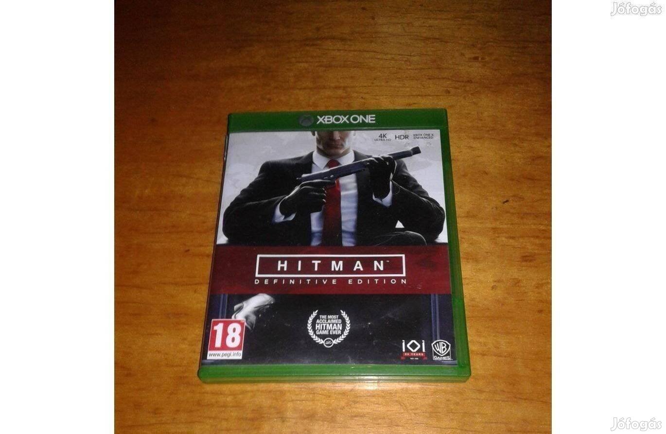 Xbox one hitman definitive edition eladó