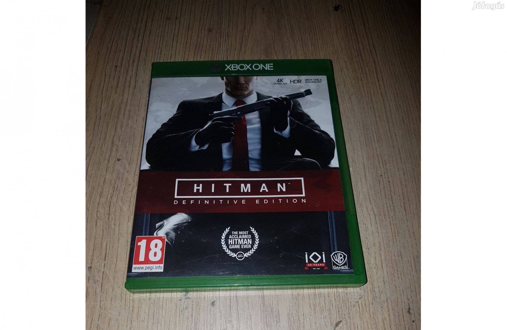 Xbox one hitman definitive edition játék eladó