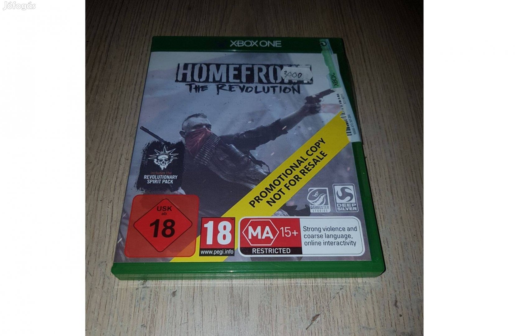 Xbox one homefront the revolution játék eladó