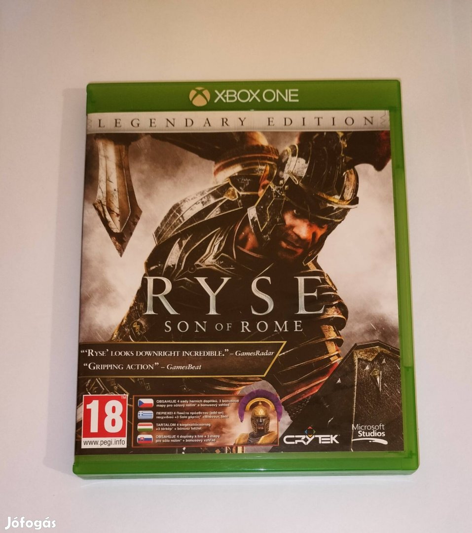 Xbox one játék Ryse legendary edition