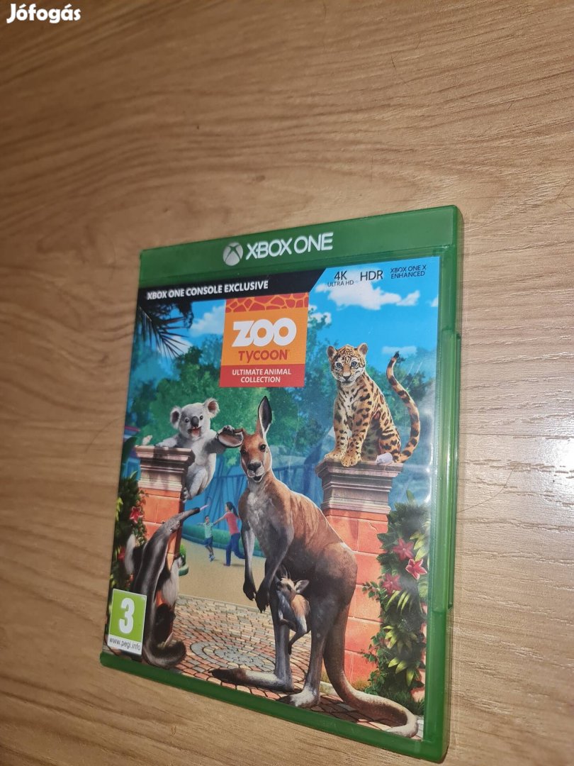 Xbox one játék zoo tycoon 