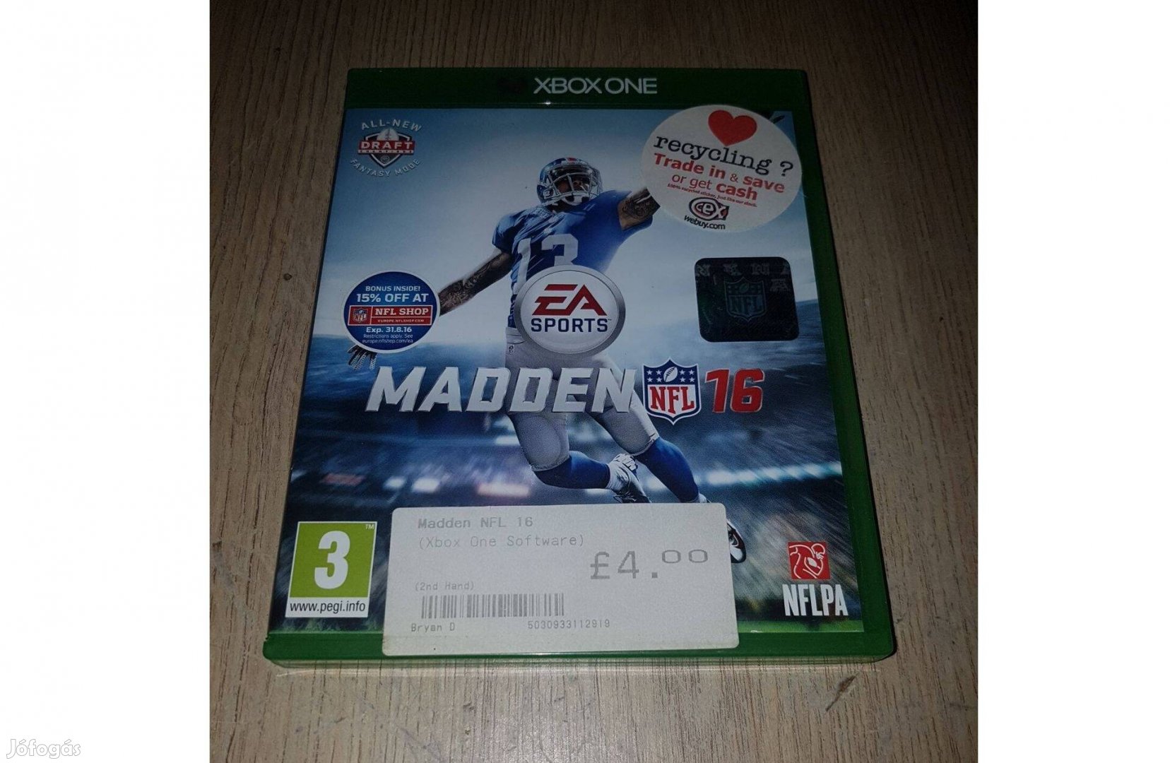 Xbox one madden 16 eladó