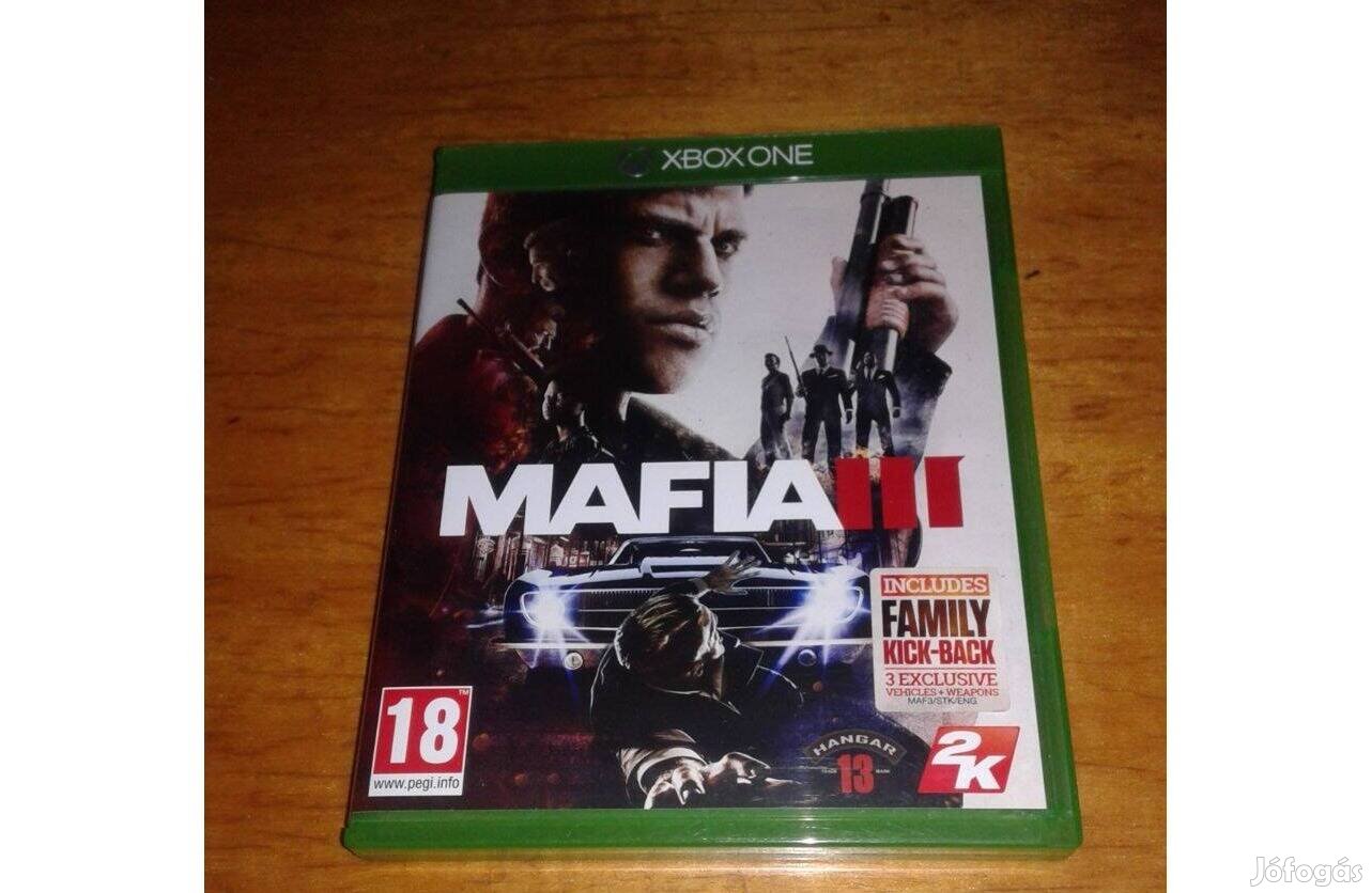 Xbox one mafia 3 eladó