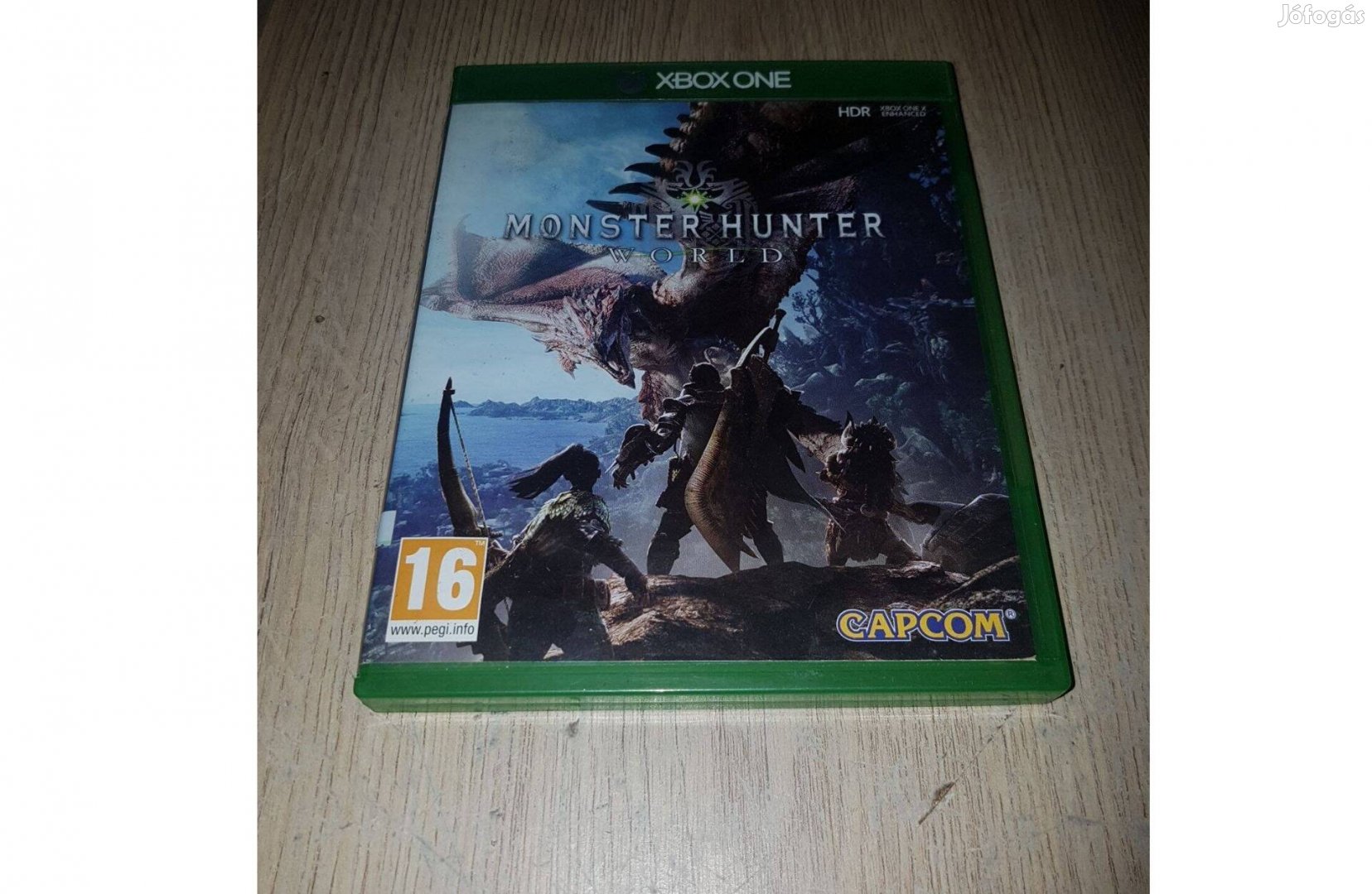 Xbox one monster hunter játék eladó