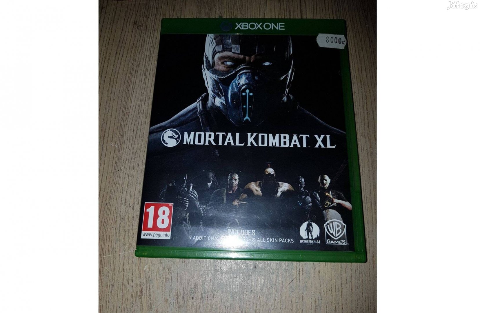 Xbox one mortal kombat xl játék eladó