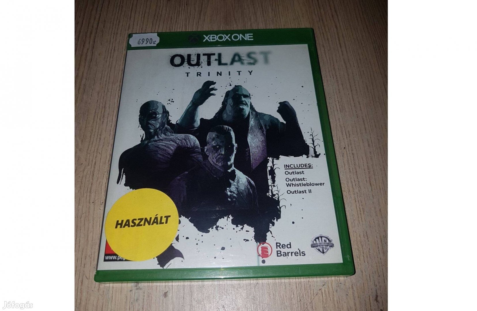 Xbox one outlast trinity eladó