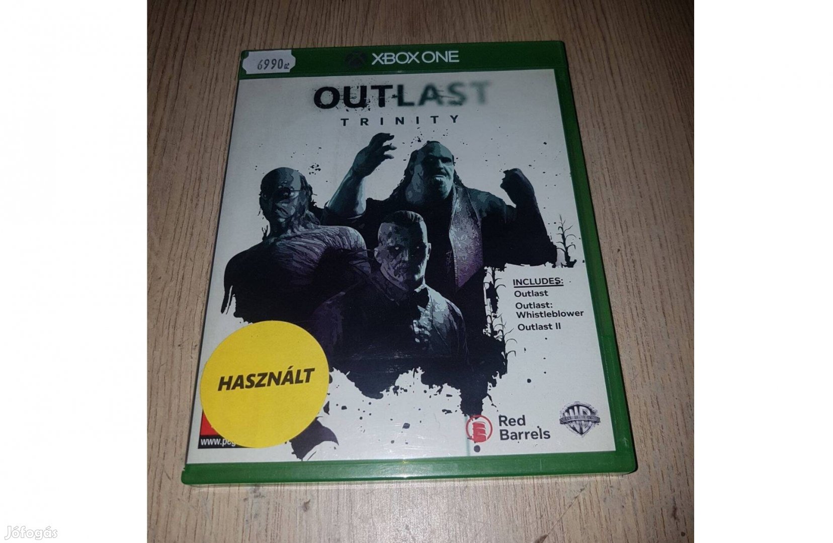 Xbox one outlast trinity játék eladó