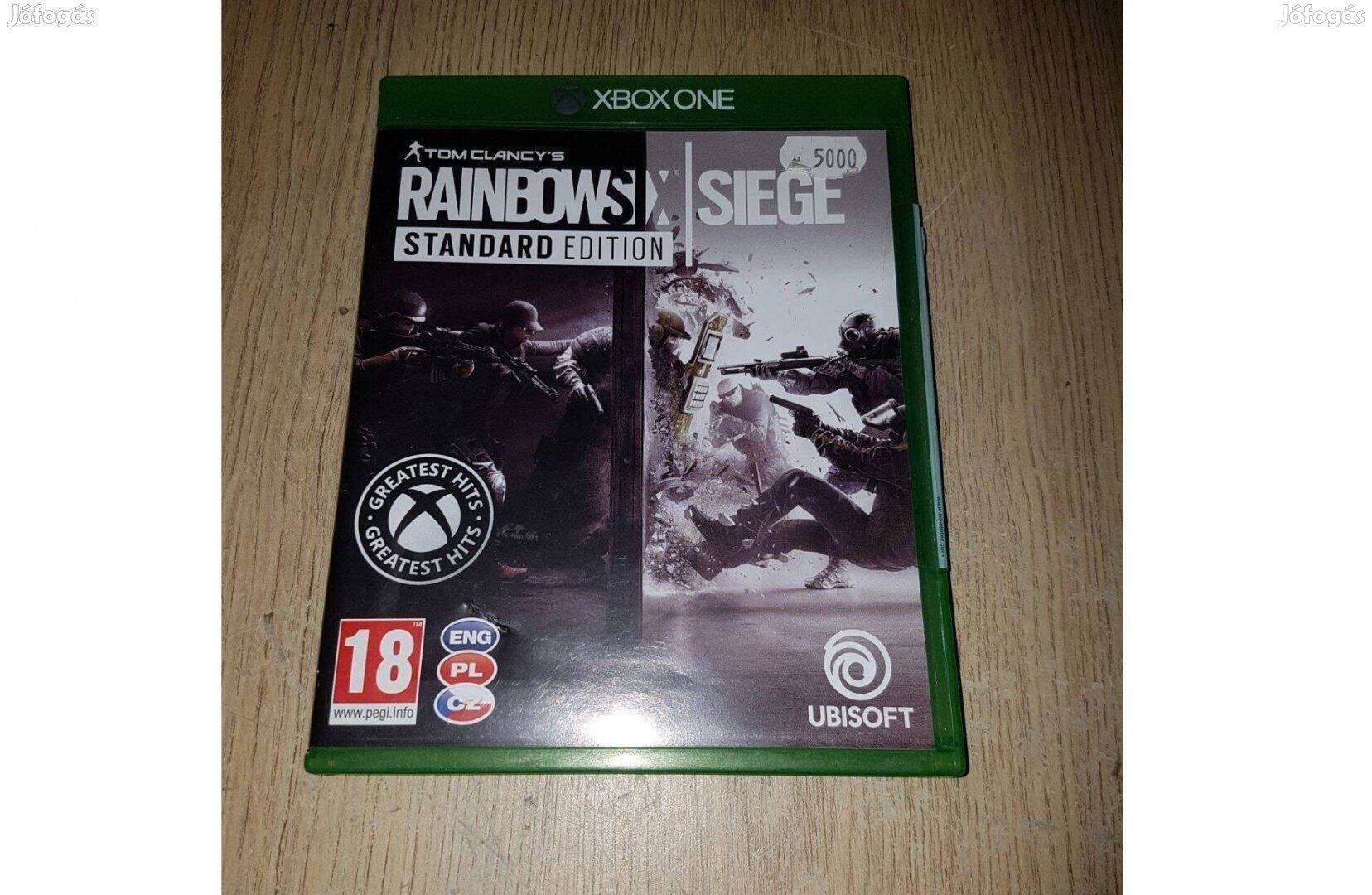 Xbox one rainbow six siege standard edition eladó